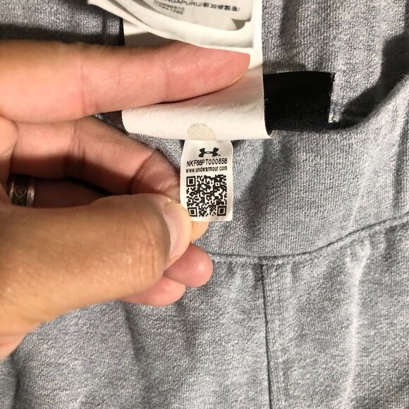 Under Armour Sweatpants Womens Size Large Loose Grey Gray - Picture 4 of 7